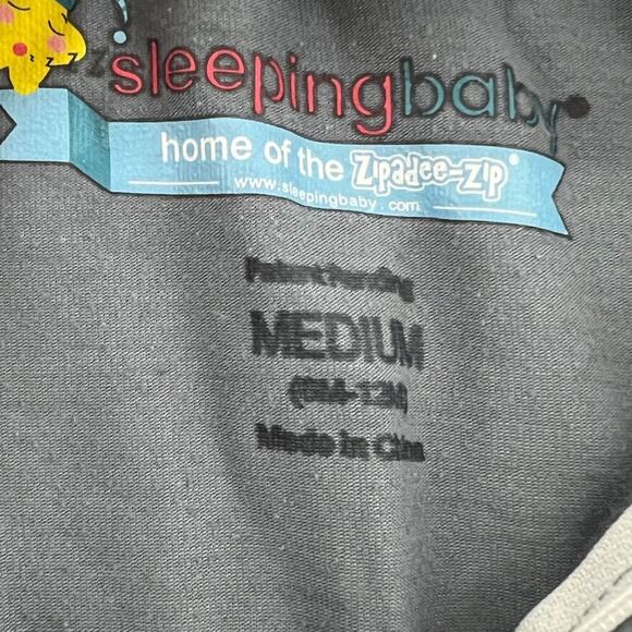 SleepingBaby Poly Zipadee-Zip Swaddle Transition Baby Swaddle Blanket Zipper - Picture 3 of 4